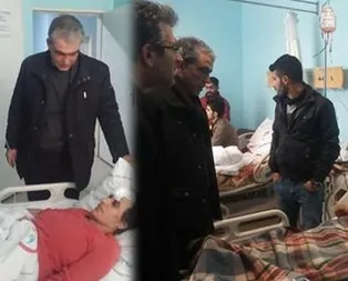 HDP’li vekil yaralı teröristleri ziyaret etti