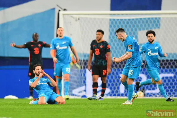 UEFA Şampiyonlar Ligi'nde gol düellosu! (Zenit 3-3 Chelsea | MAÇ SONUCU - ÖZET) - 3