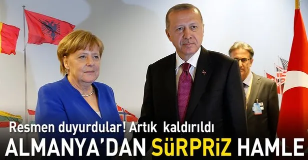 Almanya'dan sürpriz hamle
