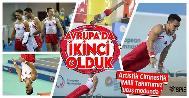 Son dakika: Artistik Cimnastik Milli Takımı Avrupa’da gümüş madalya kazandı
