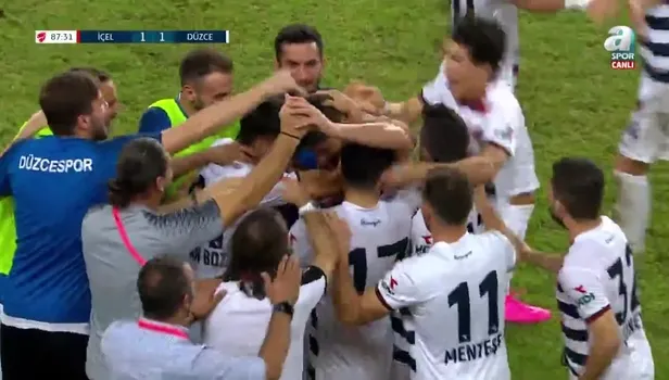 GOL | İçel İdman Yurdu 1-1 Düzcespor