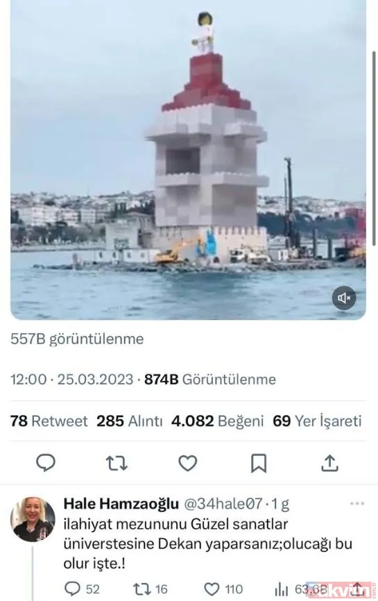 Lego değil gerçek! Kız Kulesi'nde kubbe ortaya çıktı - 16