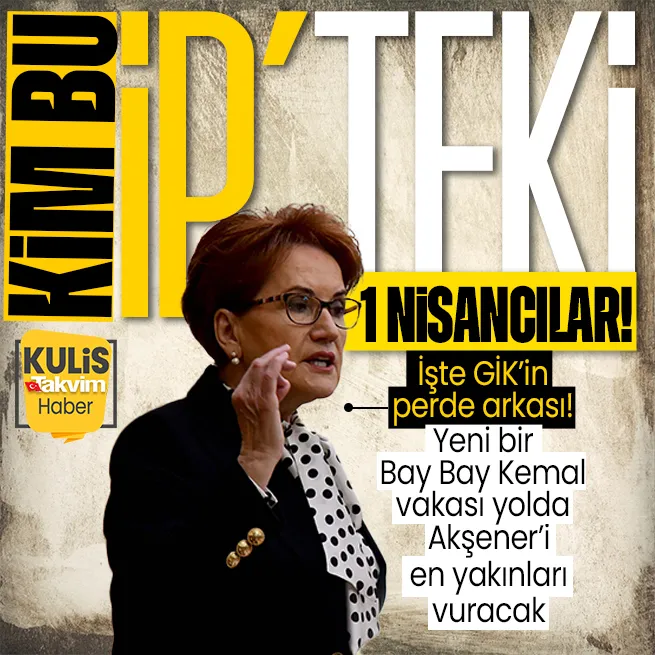 Son dakika: İYİ Parti GİKinin perde arkası ortaya çıktı! İşte Akşeneri bitirme planındaki 1 Nisancılar! Yeni bir Bay Bay Kemal yolda!