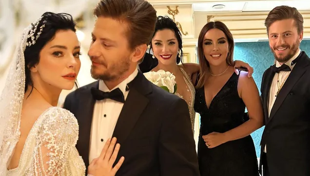 Merve Boluğur'dan 'tapulu kocası'yla ilk poz!