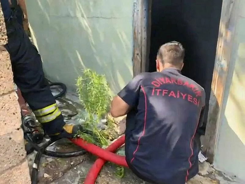 Diyarbakır'da 2 katlı evin bodrum katında patlama meydana geldi