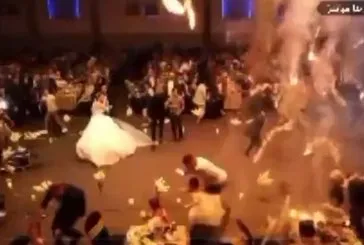 Irak’ta düğünde yangın