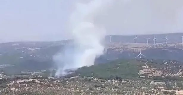 İzmir Bergama'da çıkan orman yangını kontrol altına alındı