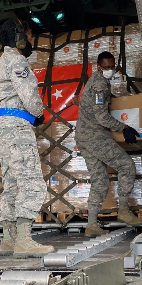 Son dakika: Türkiye'den dünyaya Kovid-19 desteği: İkinci tıbbi yardım ABD'ye ulaştı-4