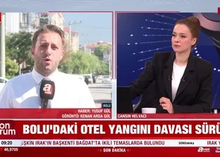 Bolu’da otel yangını davası sürüyor
