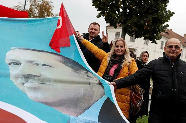 Macaristan'da Başkan Erdoğan coşkusu