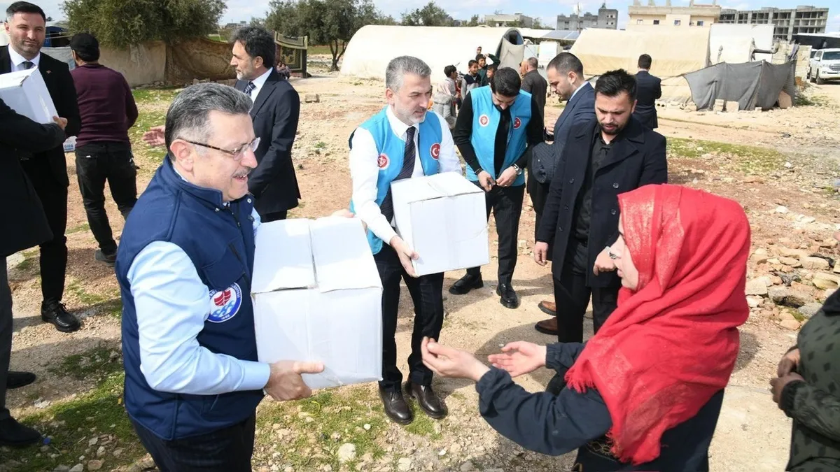 Trabzon Büyükşehir Belediyesi, Halep'te Ramazan İftarlarıyla Kardeşlik Bağlarını Güçlendiriyor