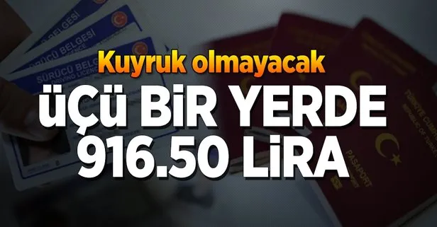 3’ü bir yerde 916.50 lira