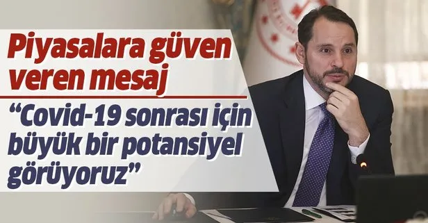 hazine ve maliye bakani berat albayrak