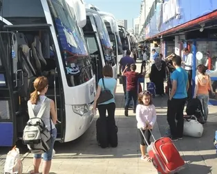 Bayram yoğunluğuna karşı otobüs takviyesi