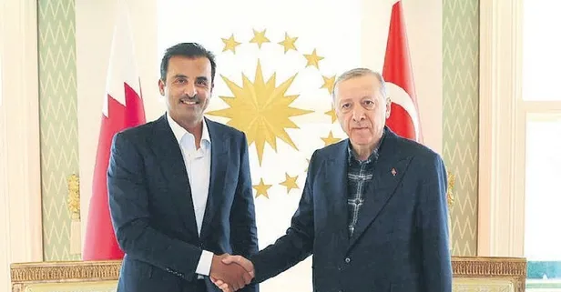 Katar Emiri Şeyh Temim bin Hamed Al Sani'den geçmiş olsun ziyareti