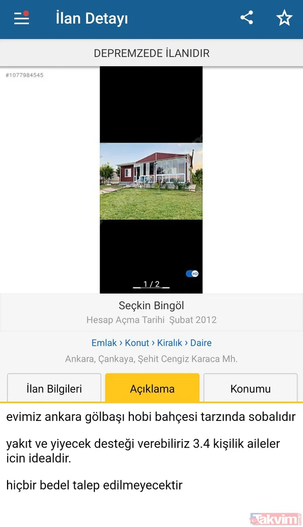 Helal be size! Kiralık evler depremzedeler için ücretsiz ilana dönüştü - 7