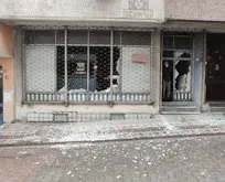 Sultangazi’de iş yerinde patlama! Camlar yola saçıldı