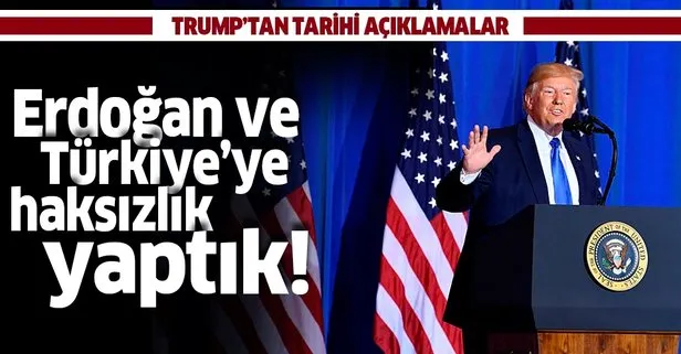 Son dakika haberi: ABD Başkanı Trump: S-400 geriliminde Erdoğan’ın hatası yok