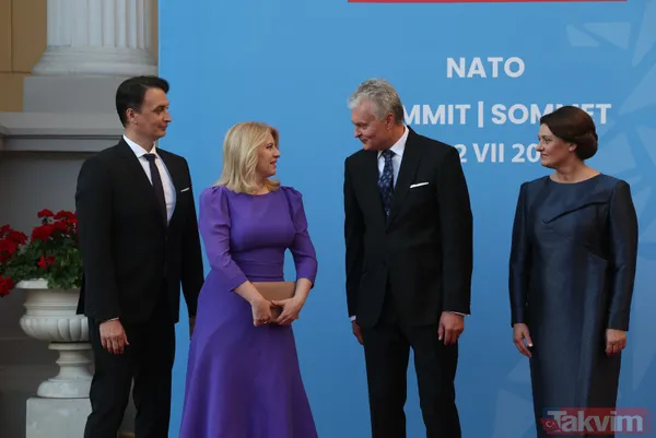 Başkan Erdoğan ve eşi Emine Erdoğan NATO Zirvesi kapsamında düzenlenen resmi akşam yemeğine katıldı - 26