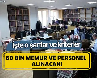 63 bin memur alımı yapılacak! Hangi kurumlara personel alınacak?