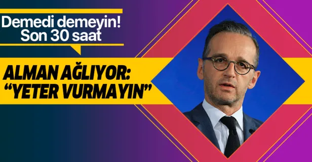 Almanya Dışişleri Bakanı Heiko Maas’tan Barış Pınarı Harekatı açıklaması