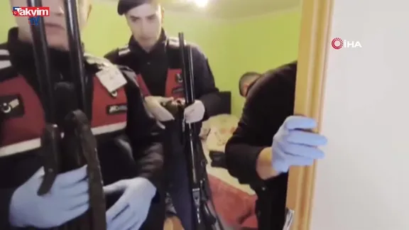Jandarmadan Köşk’te silah operasyonu! - Video