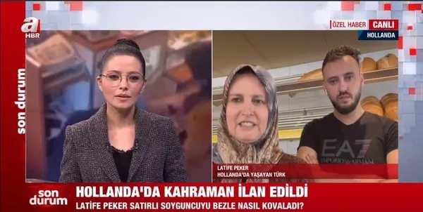 Hollanda satırlı soyguncuyu toz beziyle kovalayan Türk anneyi konuşuyor!-3