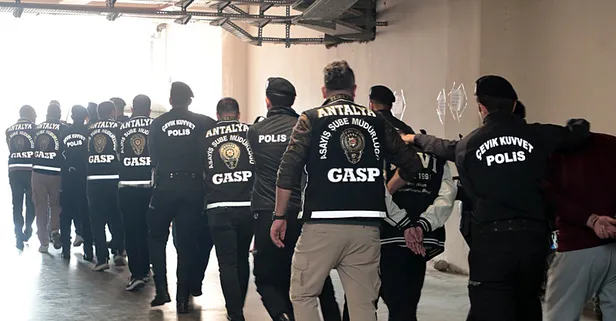 Antalya’da “Son Kadeh” operasyonu: 16 tutuklama