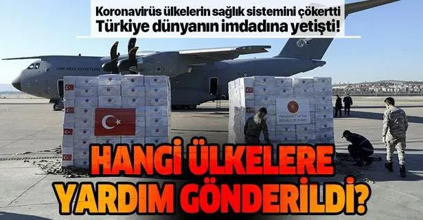 Türkiye hangi ülkelere yardım gönderdi?