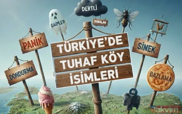 Buralarda yaşayanlar şakaya alışık: Türkiye'nin en tuhaf köy isimleri - 2
