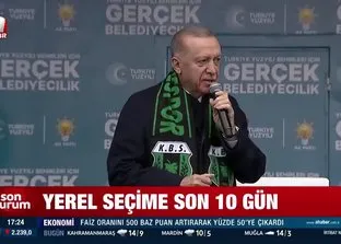 Başkan Erdoğan’dan Kilis mitinginde önemli açıklamalar