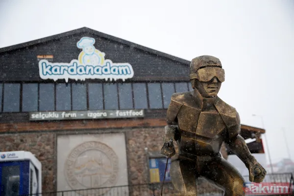 Kayak sezonu ne zaman açılıyor? Erciyes Kayak Merkezi'ne kar yağdı - 18