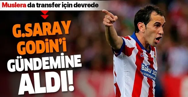 Galatasaray Diego Godin’i gündemine aldı! Muslera da transfer için devrede