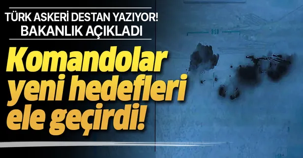 Son dakika: Pençe Kaplan Operasyonu kapsamında komandolar yeni hedefleri ele geçirdi