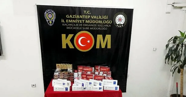 Gaziantep merkezli 3 ilde kaçak sigara operasyonu: Çok sayıda gözaltı var