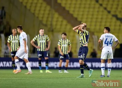Yakışmadı! Dinamo Kiev’in golü sonrası Fenerbahçe taraftarından ’Vladimir Putin’ tezahüratı: Lucescu stadı terk etti
