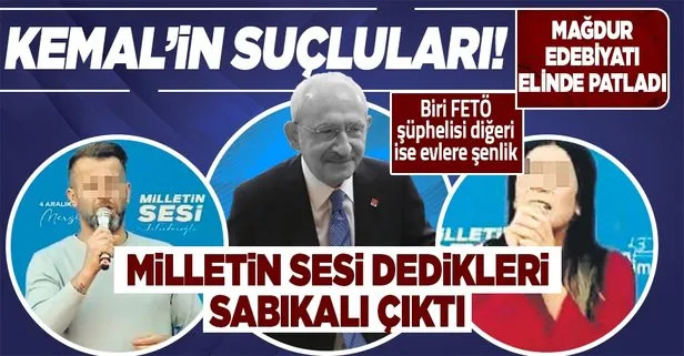CHP lideri Kılıçdaroğlu’nun Mersin’de katıldığı ’Milletin Sesi Mitingi’nde konuşma yapan kişi FETÖ’cüymüş