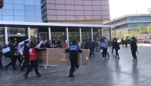 AVM'de feci ölüm! Hamile kadın 3. kattan düşerek hayatını kaybetti