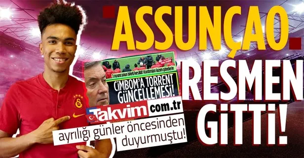 takvim.com.tr gideceğini duyurmuştu! Galatasaray Gustavo Assunçao ile yollar ayrıldı
