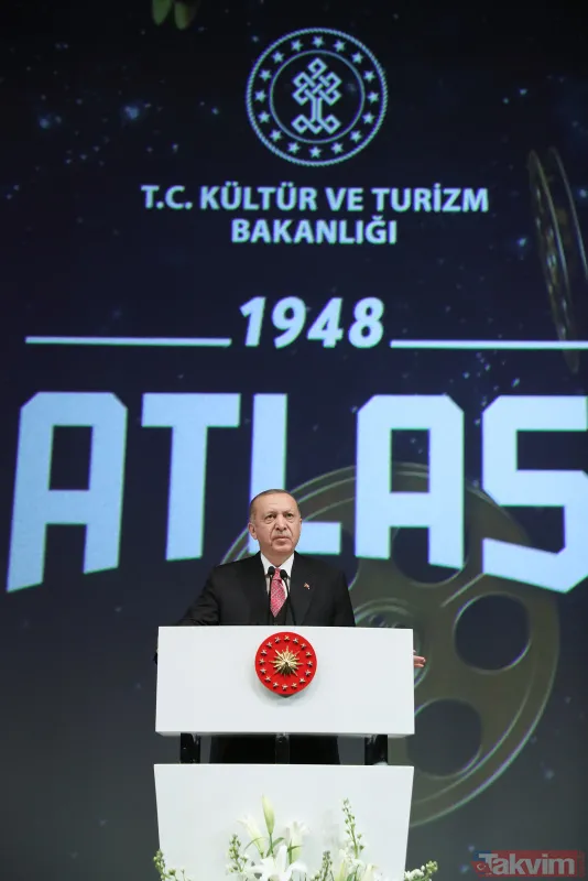 Başkan Erdoğan 'Tarihi Atlas Sineması'nın açılışını yaptı! Jason Stahham ve Guy Ritchie sürprizi... - 24