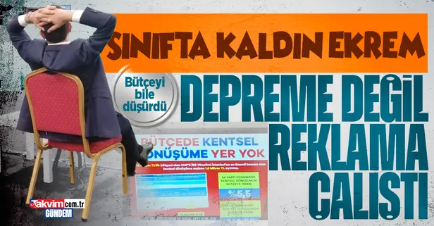 Tam bir akıl tutulması! Ekrem İmamoğlu depremle mücadeleye değil reklama çalışıyor... Kadem Ekşi tek tek anlattı