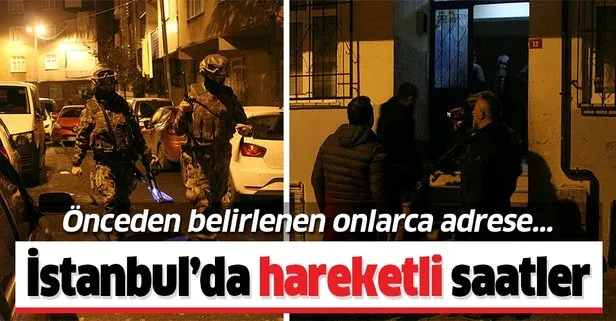 Uyuşturucu satıcılarına şafak operasyonu