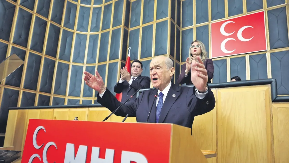 MHP Lideri Devlet Bahçeli'den MHP Grup Toplantısı'nda önemli mesajlar!
