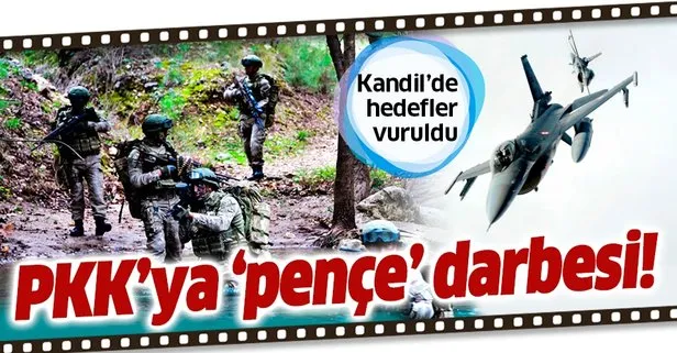 Son dakika haberi: PKK’ya pençe darbesi! Kandil’e hava harekatı: Hedefler vuruldu