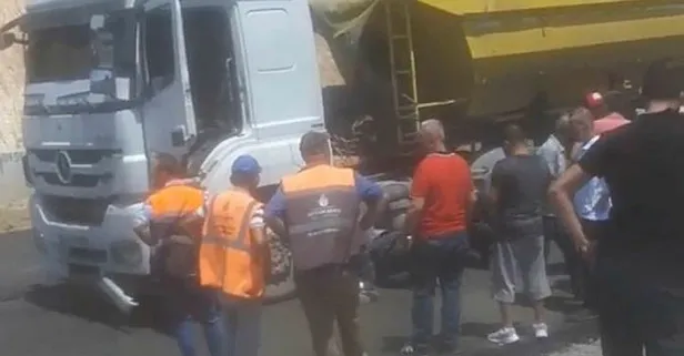 Başakşehir'de 16 yaşındaki çocuk hafriyat kamyonunun altında kalarak öldü