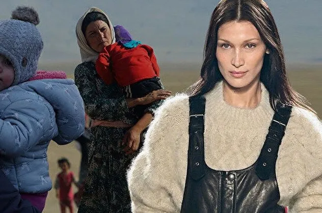 Ünlü model Bella Hadid'den Batı'ya 'çifte standart' tepkisi: Kaç Müslüman ülke alevler içinde?