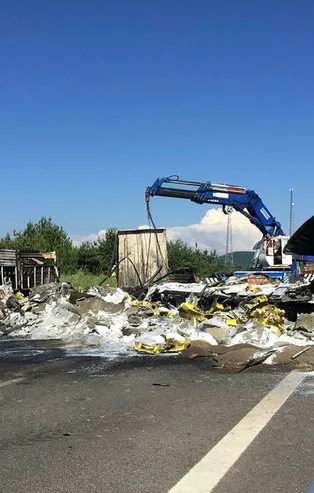 TEM Otoyolu 6 saat sonra ulaşıma açıldı