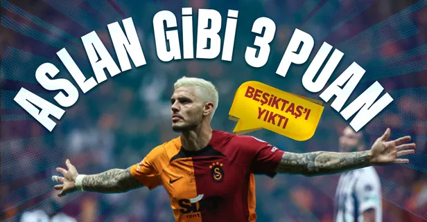 Mauro Icardi şov! Galatarasay 2-1 Beşiktaş | MAÇ SONUCU ÖZETİ