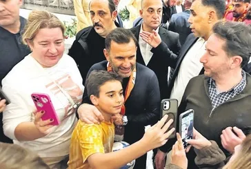 Kafile heyecanla karşılandı