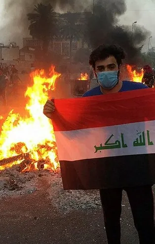 Irak'ta olaylar büyüdü! Ölü sayısı artıyor! 4 kentte sokağa çıkma yasağı...